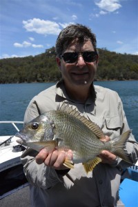Big bream on surface cicada imitations sure does get the heart rate up!